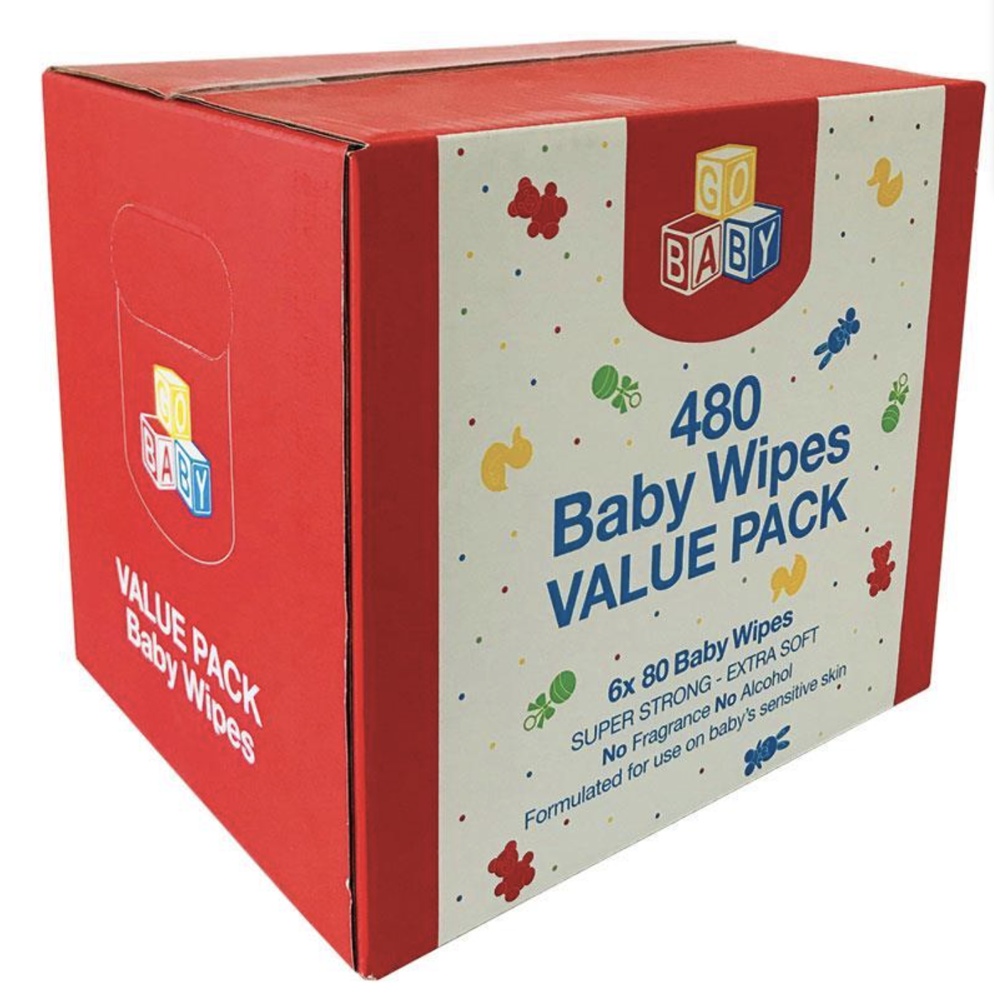 Go Baby Wipes 6x80 Value Pack - Chemist Warehouse